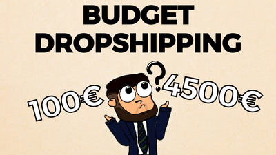 DROPSHIPPING: Quel BUDGET faut-il ?